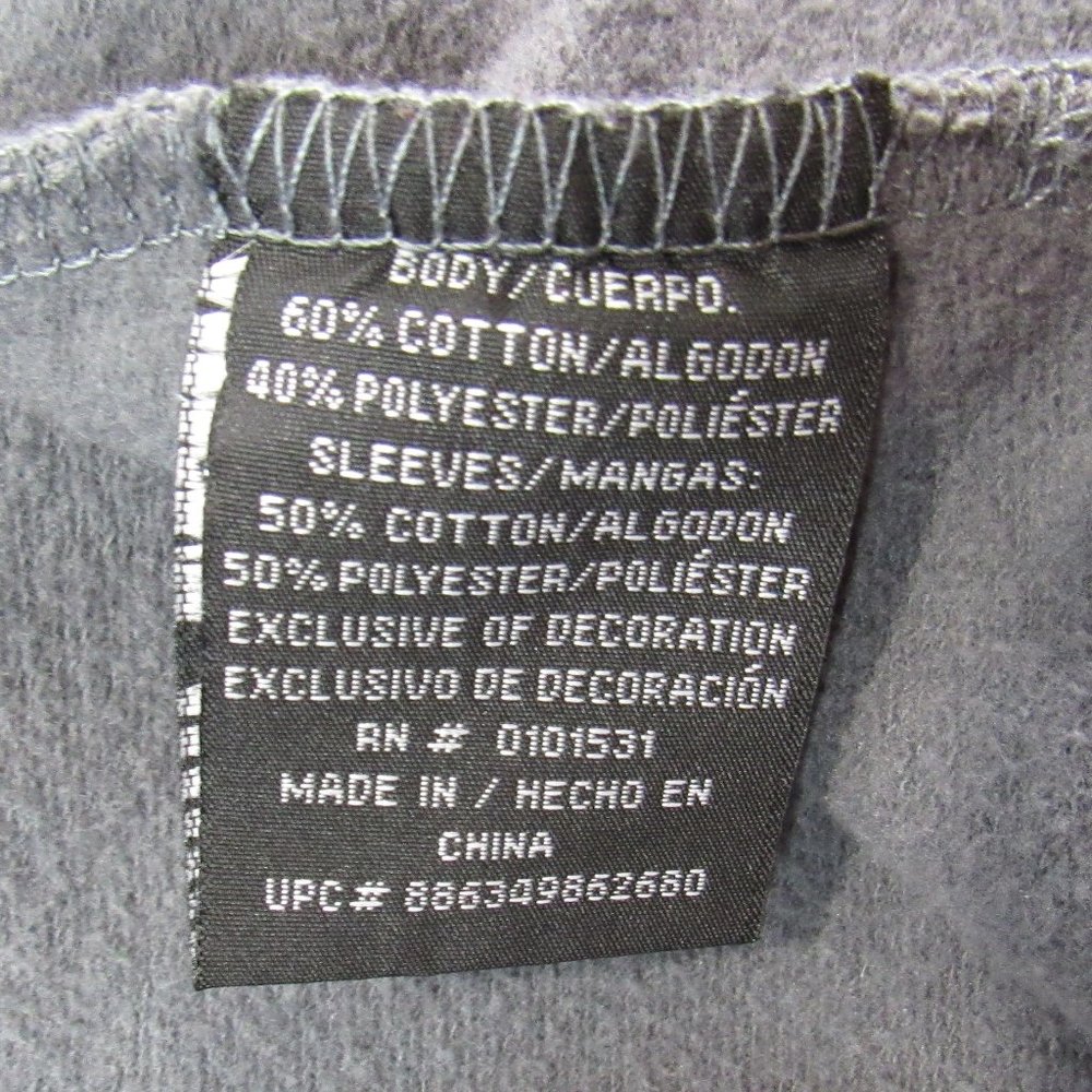 Star Wars Movie Logo Varsity Jacket Men’s Casual Long Sleeve Size Large Gray - Picture 7 of 10